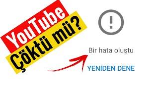 Youtube Kanal Açılmıyor | Bir Hata Oluştu Sorunu!