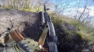 AK74+GP25 Gameplay at Nyvång airsoft