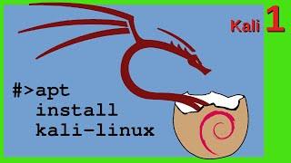 What is Kali? How to “install” Kali Linux from Debian