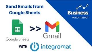 Send emails from Google Sheets with Gmail - automatically NoCode