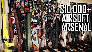 Rev's MASSIVE $10,000  Airsoft Collection