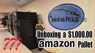 Unboxing a $1,000 Amazon Mystery Pallet! We found so many unique items