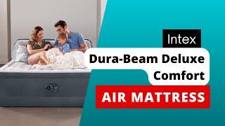 Intex Dura-Beam Deluxe Comfort Air Mattress | Mattress Crowd