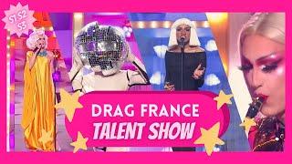 Every drag race france talent show numbers ranked (S1-S2-S3)