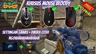 Tutorial Cara Setting Mouse Macro AWP beret 75% [Mode Sniper] All Mouse Bloody POINT BLANK INDONESIA