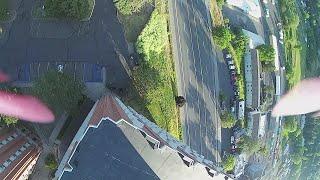 FPV dorm dive practice - Pullman WA WSU- Go Cougs - freestyle quadcopter - walksnail -xing motors