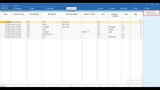 Tally Add On : Import Stock Journal from Excel to Tally in TallyPrime software.