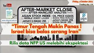 Geopolitik Memanas | IHSG Turun  lagi -0.63% |Kapan mulai serok BOW?| After Market Close Analysis"