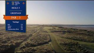Hole 5: Greenan - Old Course, Royal Troon Golf Club (2020)