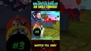 New Secret Unlimited Shield Point Skill Combination in Garena Freefire #shorts #freefire PRI GAMING