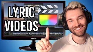 How To Make A Simple Lyric Video In Final Cut Pro