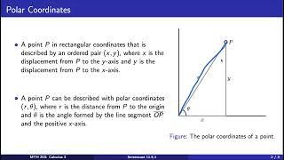 Screencast 11.5.1 Introduction to Double Integrals in Polar Coordinates