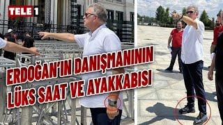 Erdoğan'ın danışmanı milyonluk saati fark edilince paylaşımını sildi!