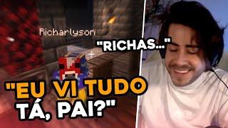 O RICHARLYSON SEMPRE APARECE NA MELHOR HORA POSSÍVEL - QSMP