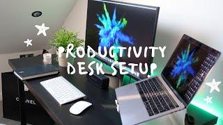 Building My Productivity Desk Setup: Minimal & Affordable Student Setup 2020