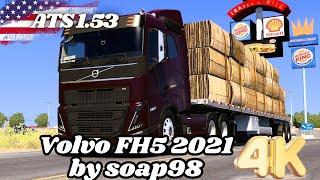 ATS Mods 4K 1.53 | Volvo FH5 2021 by soap98  -   American Truck Simulator