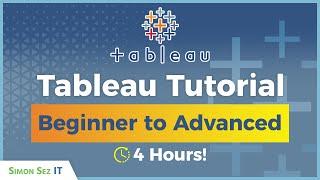 Tableau Desktop Tutorial: 4 Hours of Beginner to Advanced Tableau Training