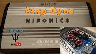 Hifonics amp dyno BRX2416.1D Big Bang for the buck