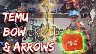 TEMU Bow, Arrows, Stabilizers, and a couple other things