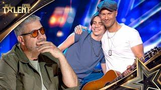 Father, son and their MUSIC, no one can hold the feels! | Auditions 1 | Spain's Got Talent 2024