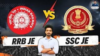 RRB JE vs SSC JE   All important Point you need to know while preparing for them ! #sandeepjyani