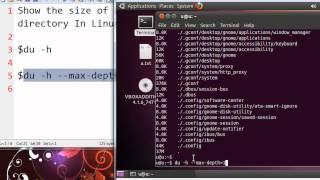Show the size of all sub folders in the current directory In Linux Step By Step Tutorial