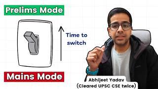 Should you Switch to UPSC Prelims Mode now?