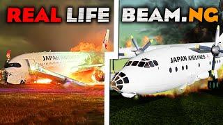 Real Airplane Crashes Recreation in BeamNG Drive #4