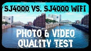 SJCAM SJ4000 vs. SJCAM SJ4000 WIFI - Photo & Video Quality Test