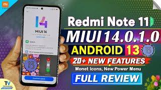 Redmi Note 11 New MIUI 14.0.1.0 Android 13 Update All Features | Redmi Note 11 New MIUI 14 Update