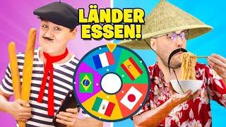 WIE SCHMECKT DIE WELT?! - LÄNDER ESSEN CHALLENGE!