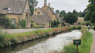 How to walk from upper slaughter to lower slaughter. Walks through the Cotswolds.