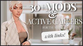 30+ MUST HAVE MODS for realistic gameplay | with links! | the sims 4