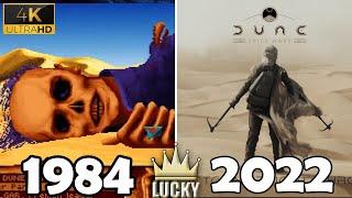 Evolution of Dune Games 1984 2022 4K ULTRA HD