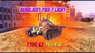 DEADLIEST TIER 7 IN EXISTENCE [Type 62 review World of Tanks Blitz]