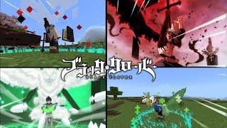 Minecraft Black Clover Mod/addon 1.21,addon black clover mcpe 1.21,addon de black clover