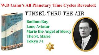 W.D Gann's Planetary time cycles Revealed "Tunnel Through the Air"