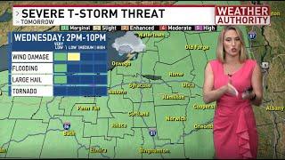 Risk for severe storms, then a sunny stretch in CNY!