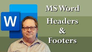 Customizing Headers and Footers in Microsoft Word
