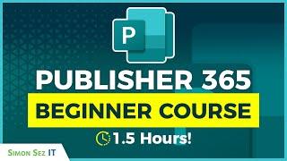 Microsoft Publisher 365 for Beginners Training Tutorial