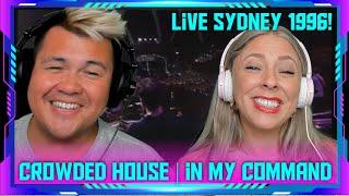 Americans Reaction to Crowded House - In my command - Sydney 1996 | THE WOLF HUNTERZ Jon and Dolly
