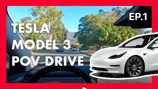 2021 Tesla Model 3 POV Drive EP.1 (Shot on GoPro Hero 10)