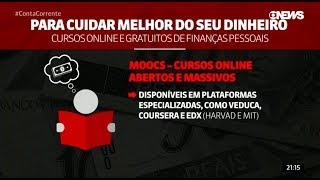 Veduca no programa Conta Corrente (Globo News)