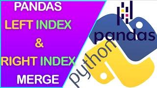 How to do "Left Index and Right Index" with Pandas Merge and Python