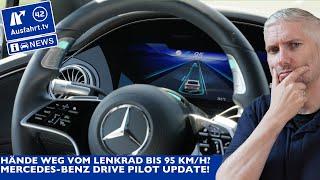 Automatisiertes Fahren bis Tempo 95 km/h! Was bedeutet SAE-Level 3? Mercedes Benz Drive Pilot Update