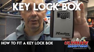 How to fit a key lock box