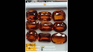 Rs.600 PER CARAT  GOMEDH HESSONITE RAHU गोमेद ગોમેદ ଗୋମଦ୍ గోమేధికం গোমেদ  SWATI GEMS  RAYAGADA