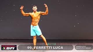 La T-Walk di Luca Ferretti - Campione italiano assoluto Men's Physique NBFI 2021