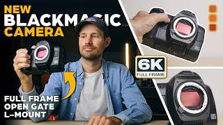 Hands on the new BLACKMAGIC CINEMA CAMERA 6K | Full Frame L Mount (first impressions, test footage)