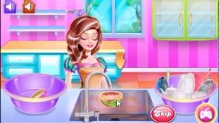 Princess HouseHold Chores game walkthrough review